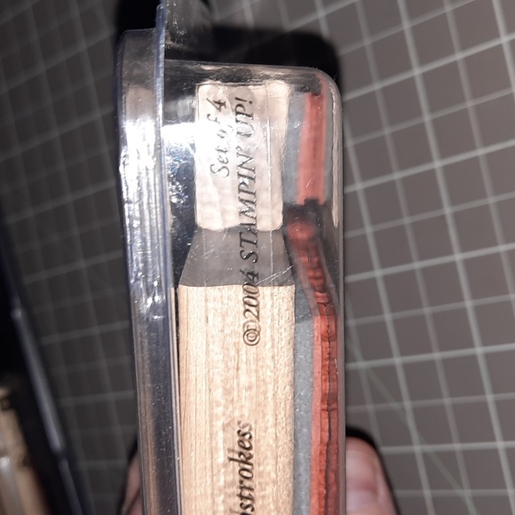 Oriental Brushstrokes rubber stamp set - Picture 4 of 4